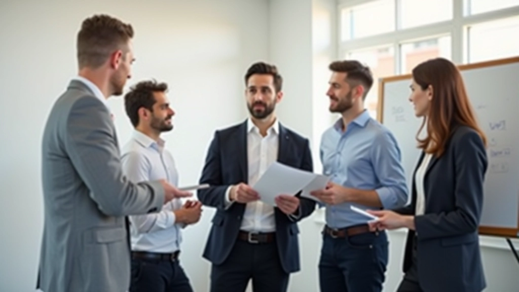 Multicultureel team in brainstormsessie met notities en ideÃ«en op whiteboard